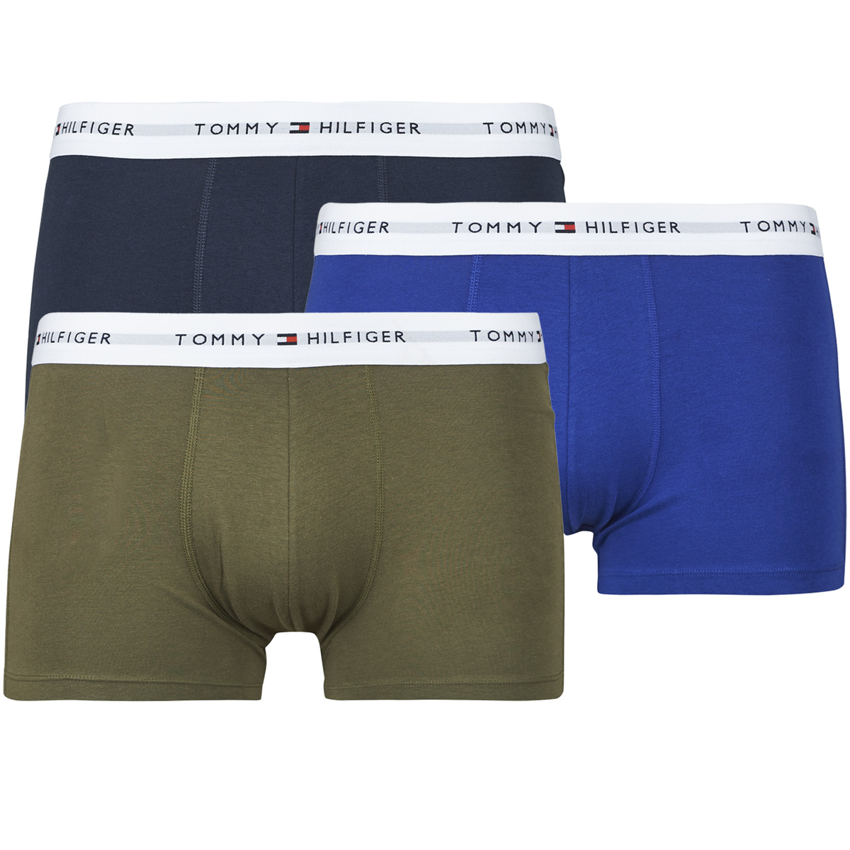 Tommy Hilfiger - TRUNK X3 - Marine / Kaki / Blue