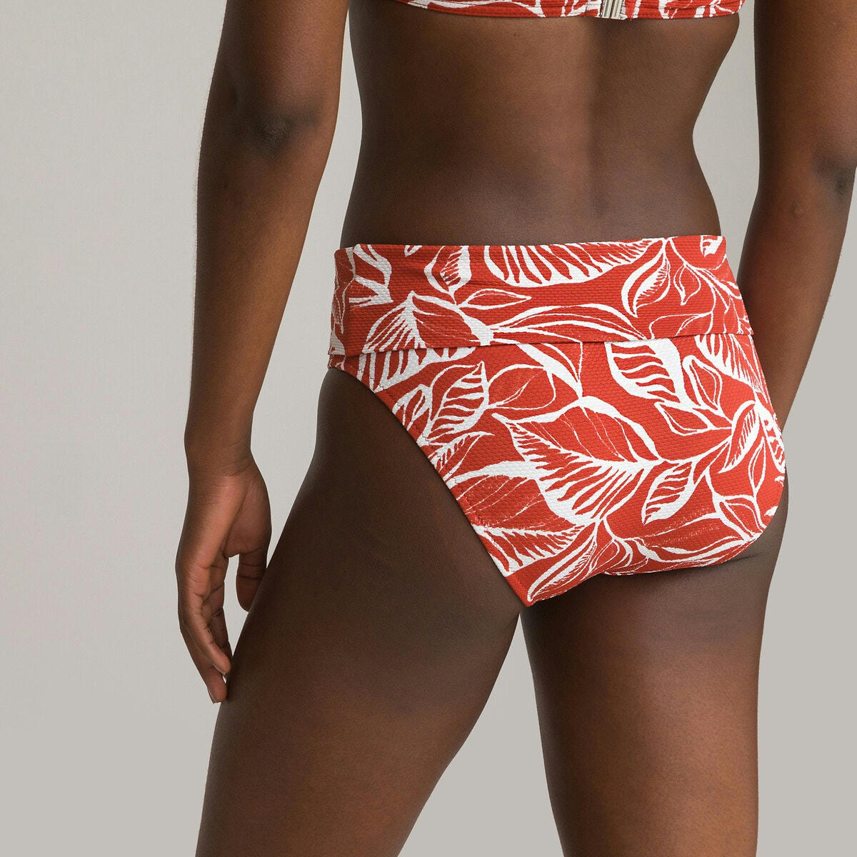 Bas de maillot de bain culotte, effet ventre plat