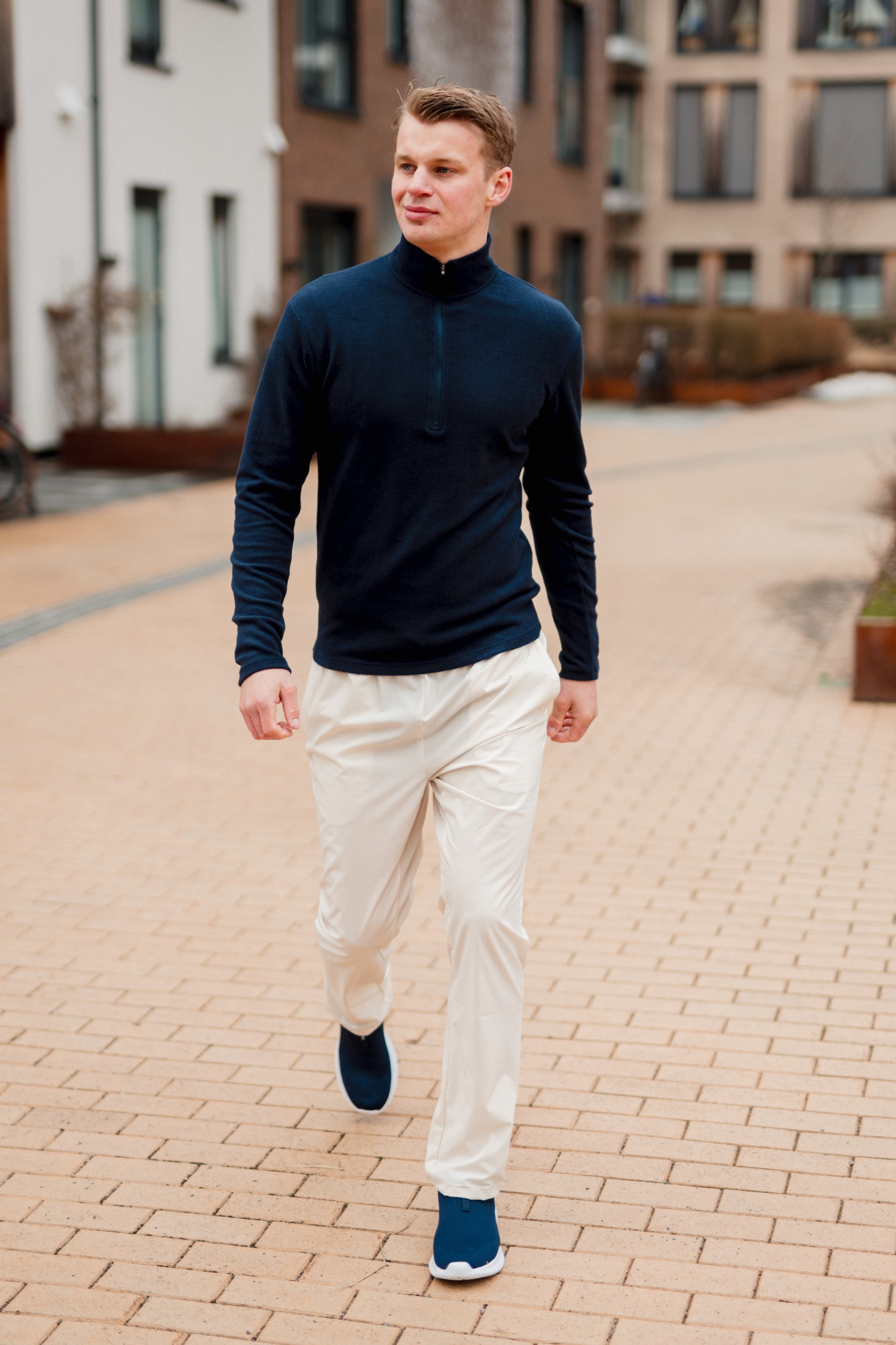 Malangen Supersoft Half Zip fleecegenser