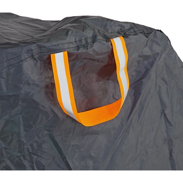 Fahrrad-Faltgarage, 210x115x110 cm, schwarz, Polyester