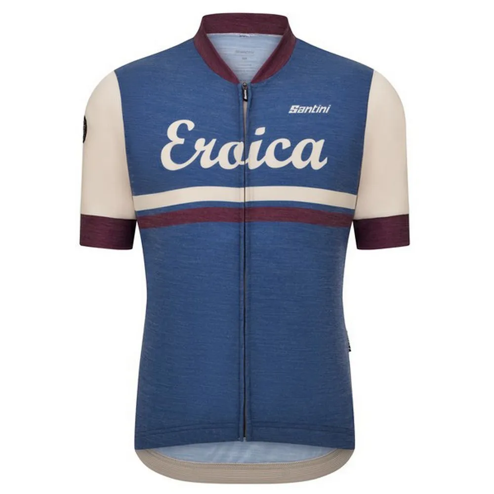 Santini Eroica Iris short sleeve jersey