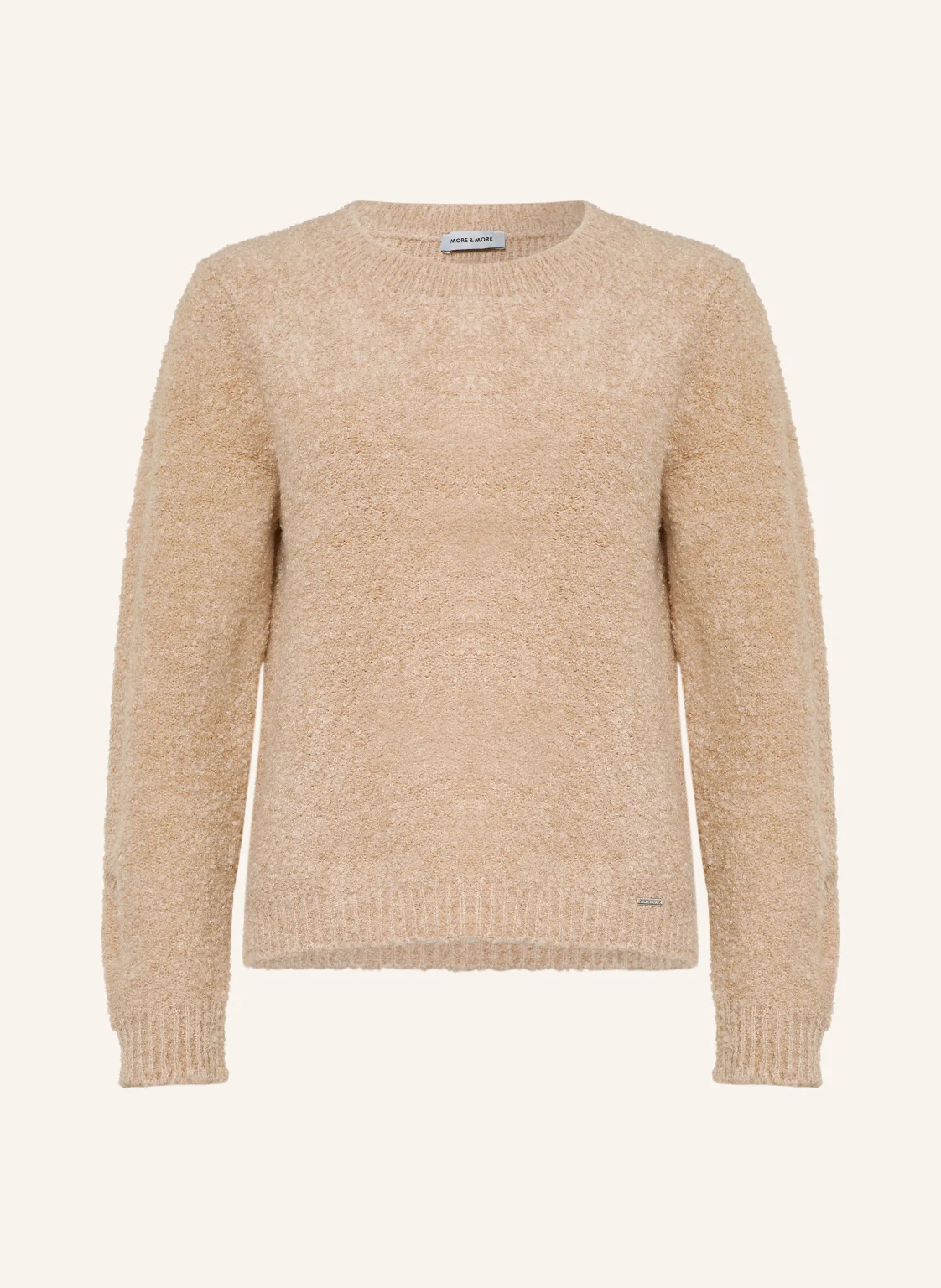 MORE & MORE Bouclé-Pullover