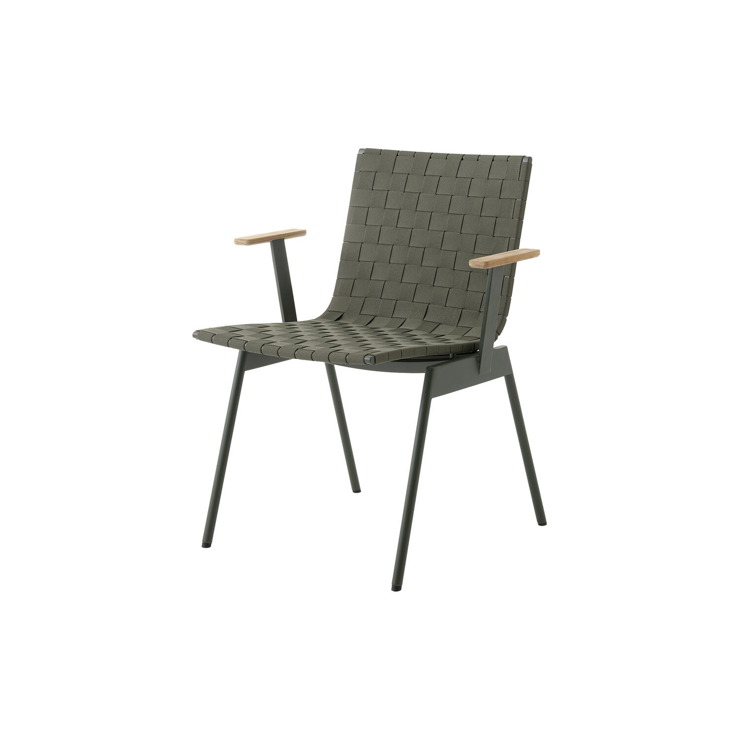 Ville AV34 Outdoor Armchair, bronze green