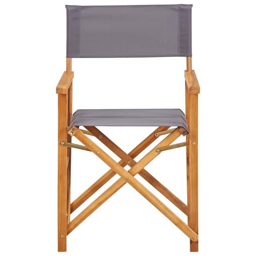NNEVL Director's Chairs Solid Acacia Wood