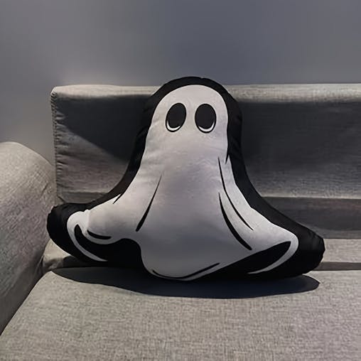 NNETM Halloween Ghost Plush Pillow - Cute 3D Print Decorative Throw Pillow