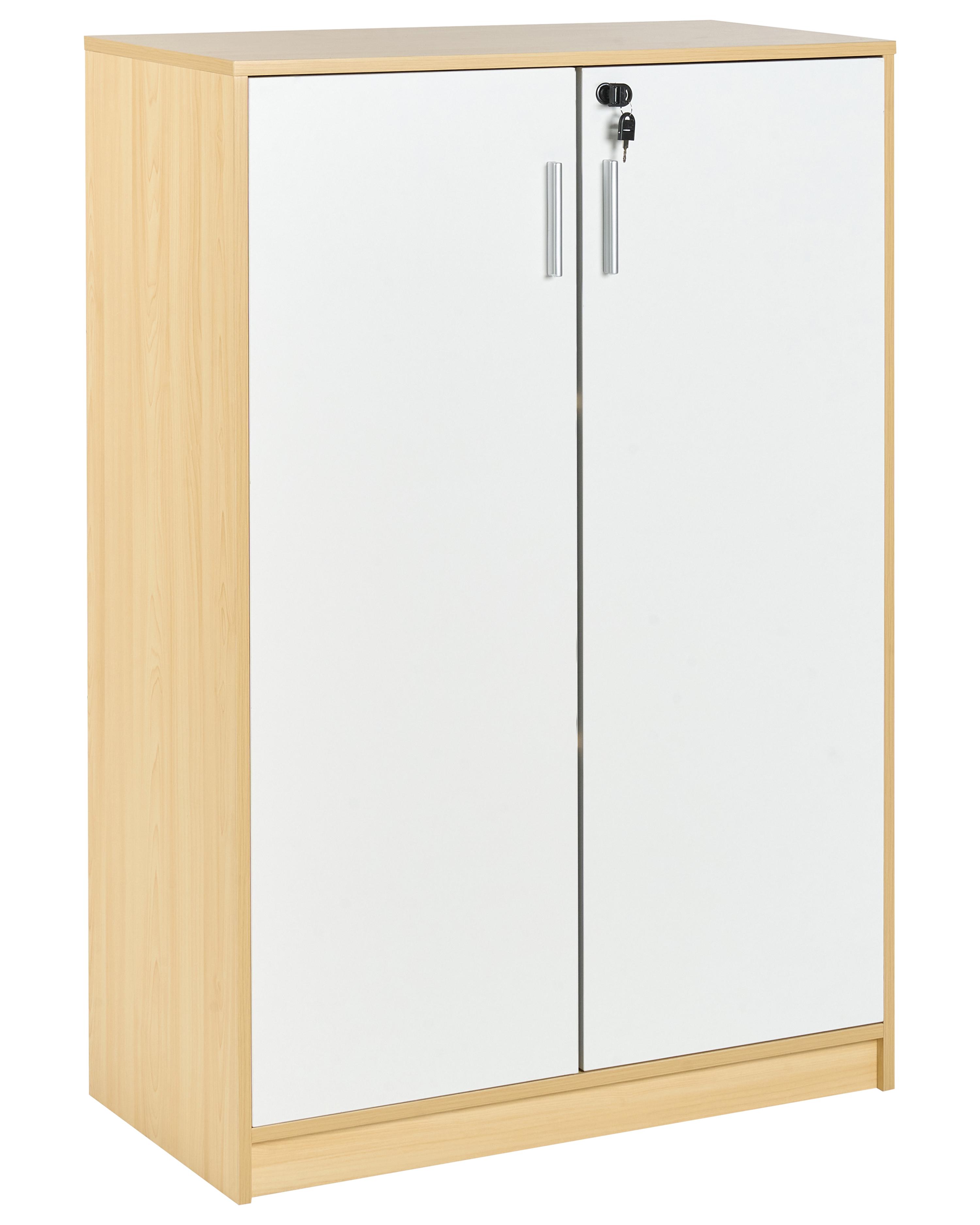 Storage Unit ZEHNA Light Brown/ White