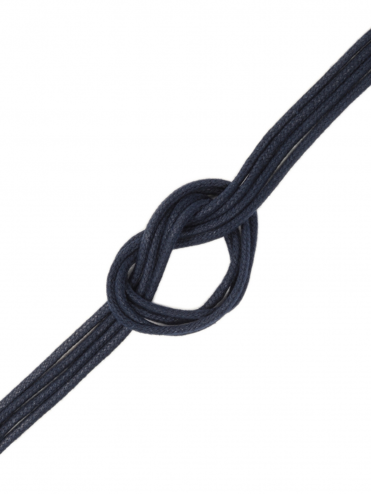 Universal black waxed laces