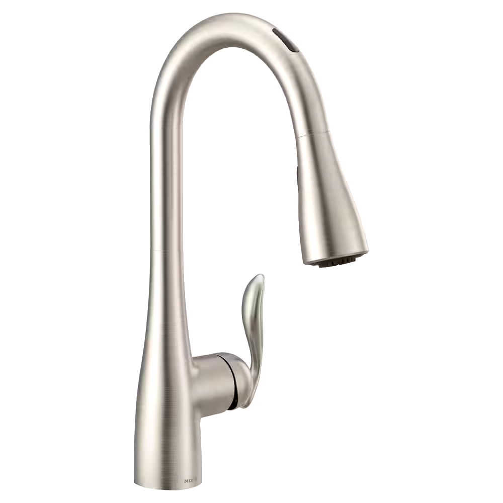 Moen® Arbor Smart Pulldown Kitchen Faucet, Stainless Steel