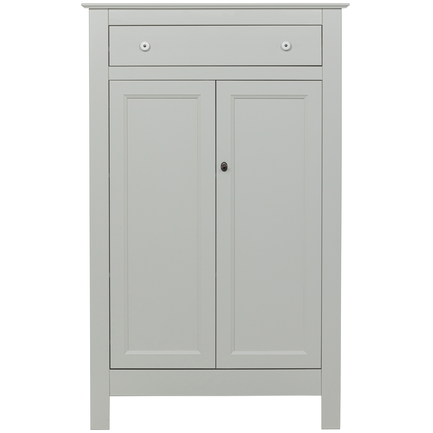 WOOOD meidenkast Eva - Grenen - Mist - 150x93x40