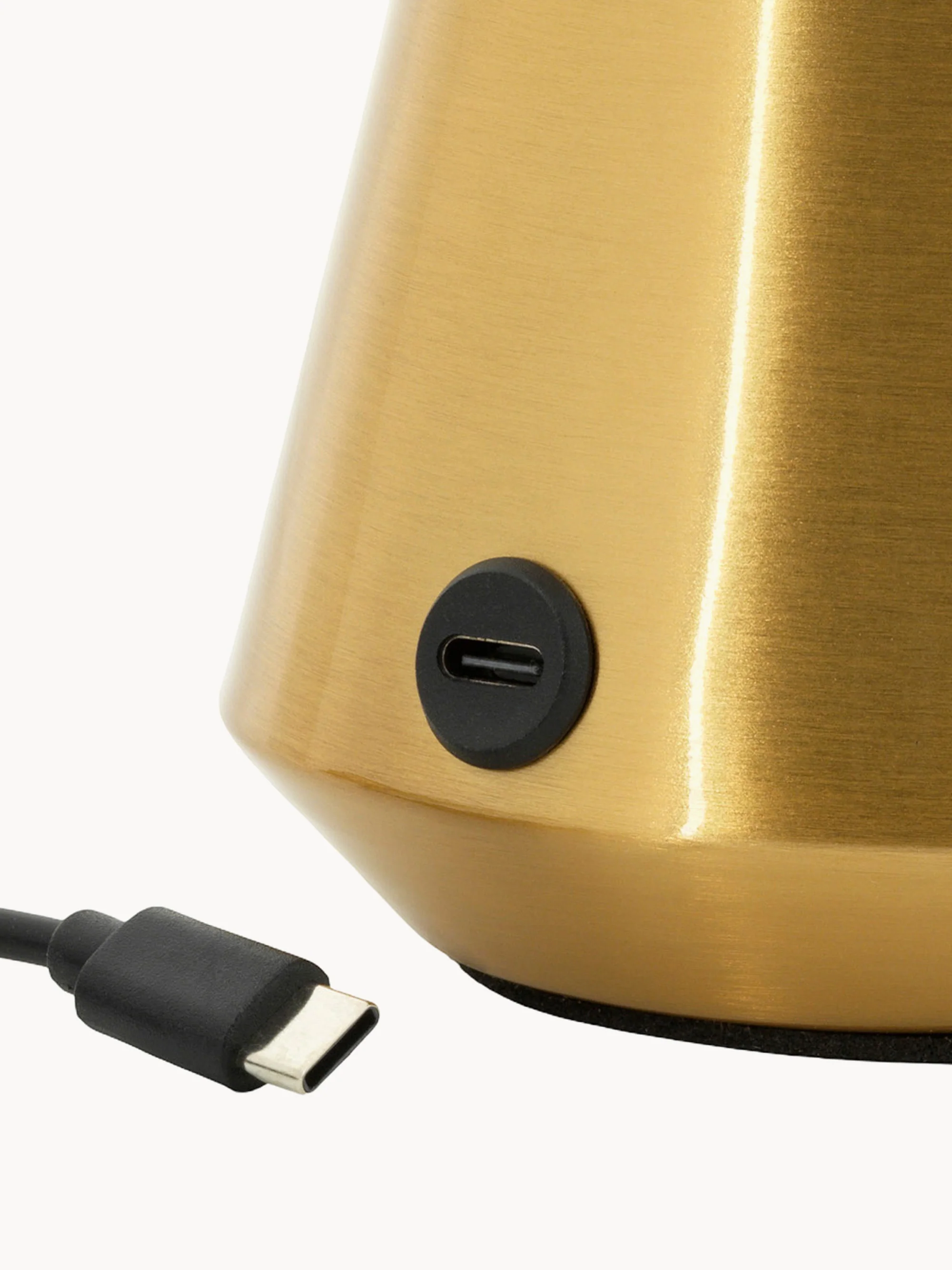 Tragbare LED-Tischlampe Mushlampio, dimmbare