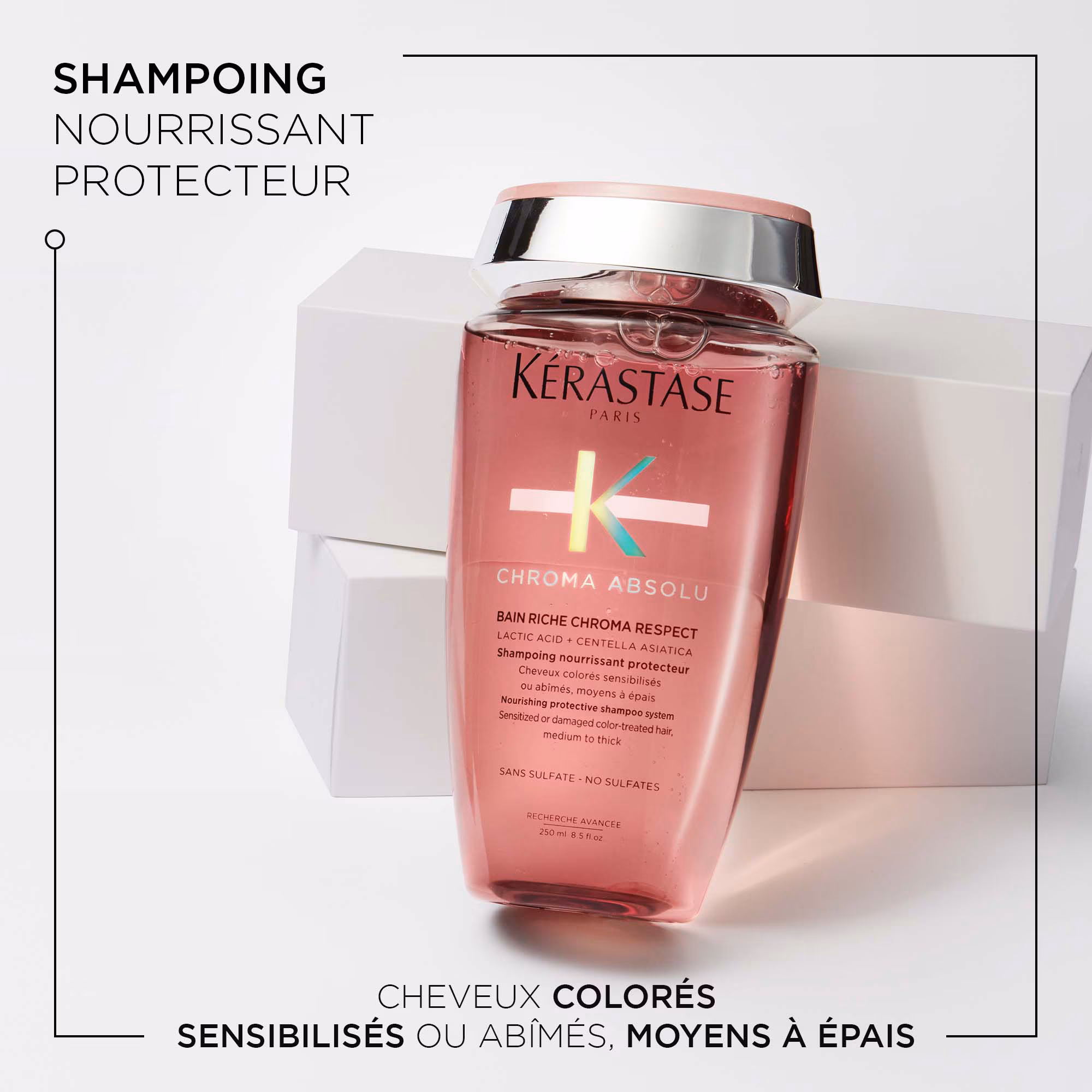 CHROMA ABSOLUShampoing nourrissant protecteur cheveux colorés