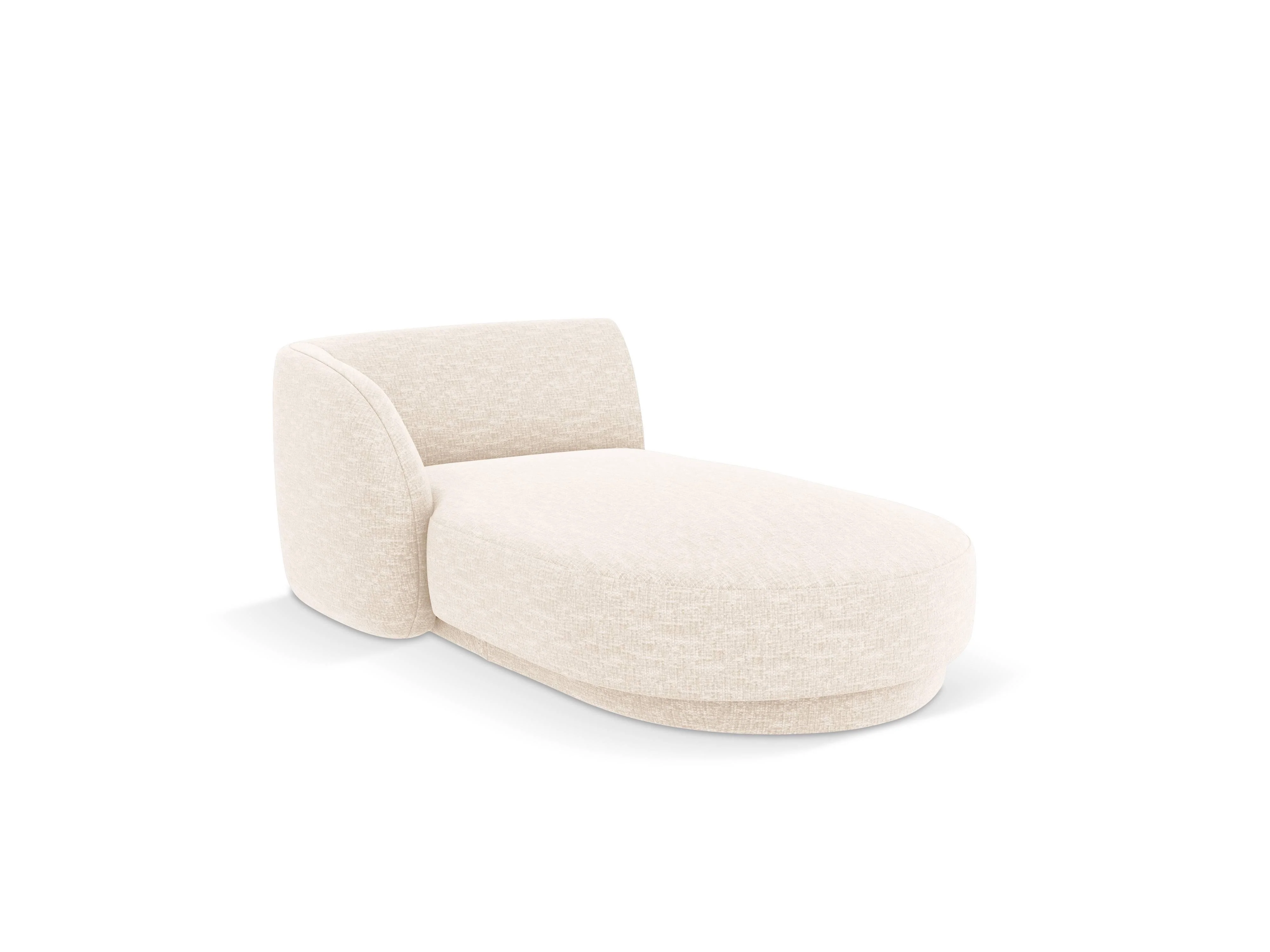 Chaise longue Miley links chenille