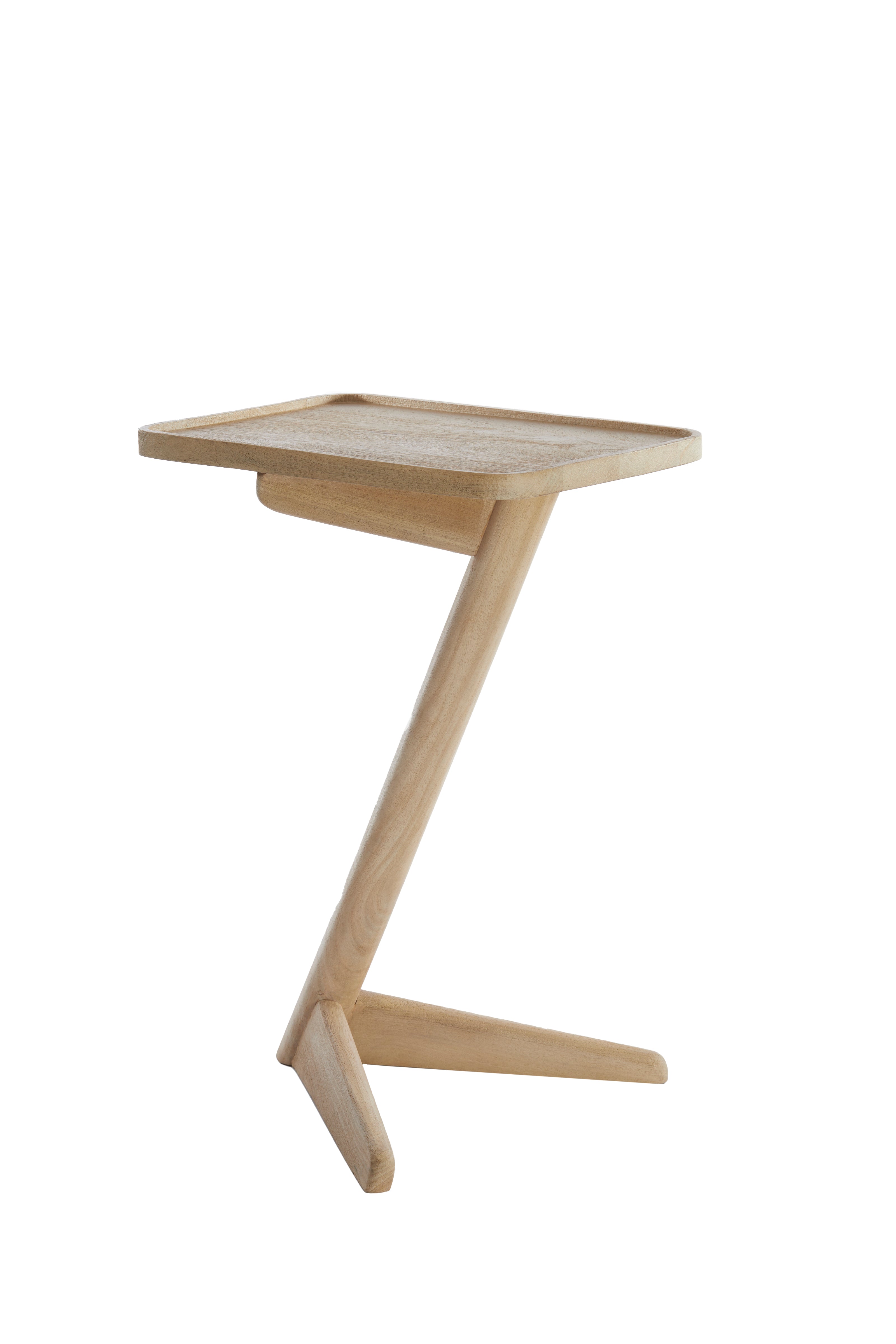 Light & Living bijzettafel QIANO - 45x42x63cm - bruin