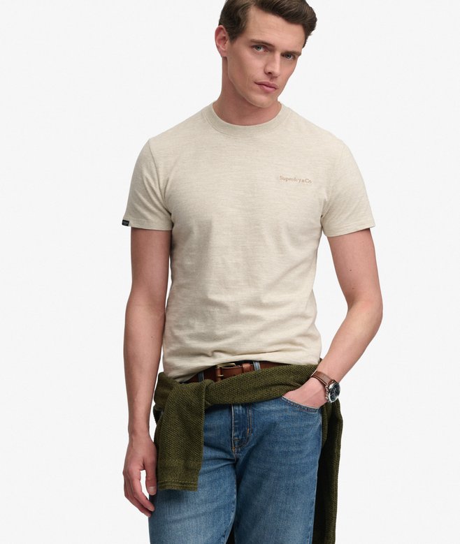 Essential Company Logo Embroidered T-shirt