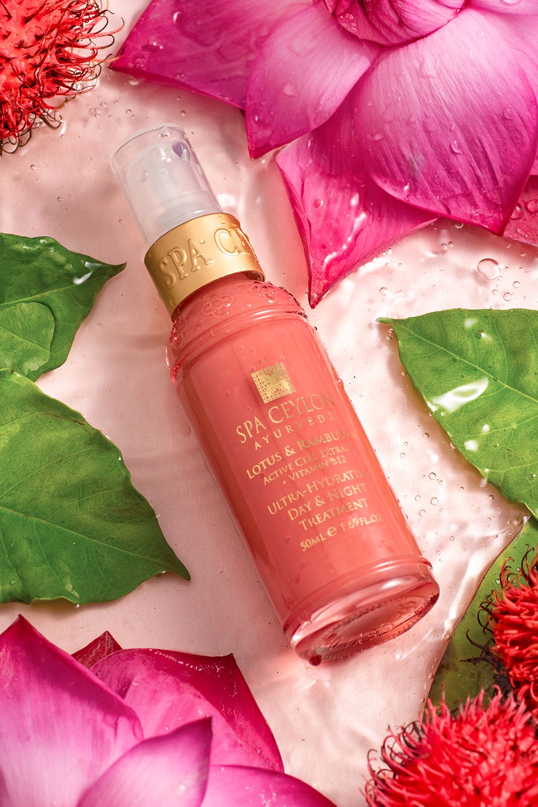 Spa Ceylon Lotus & Rambutan Ultra-Hydrating Day & Night Treatment 50ml