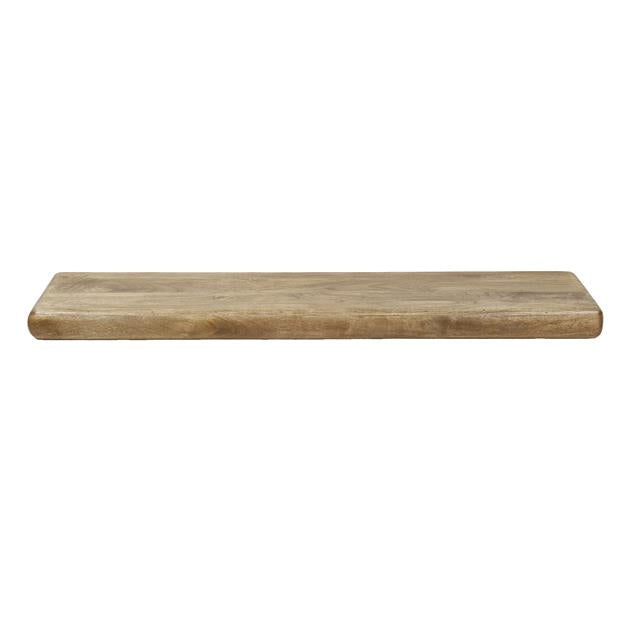 Giga Meubel Wandplank Sleek - Naturel Hout - 168x35x10cm