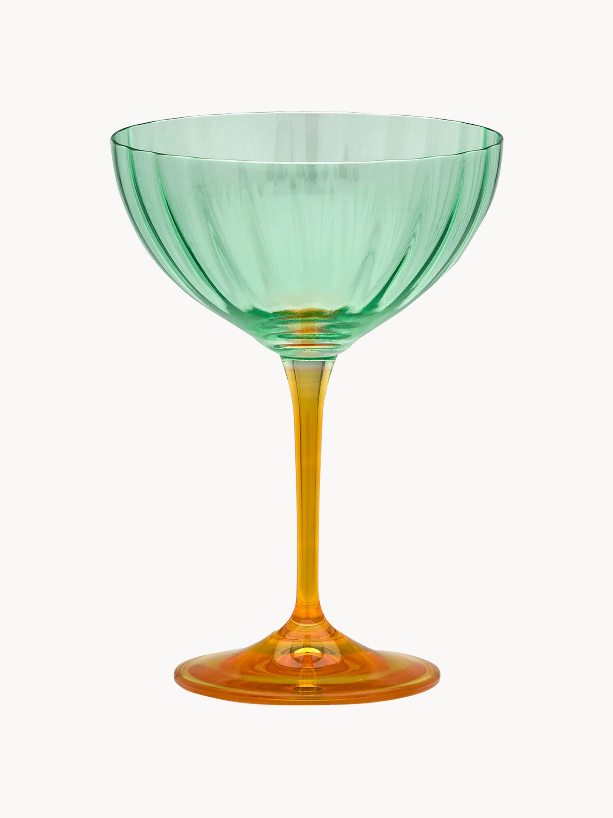 Champagnergläser Jazzy Arancia, 2er-Set