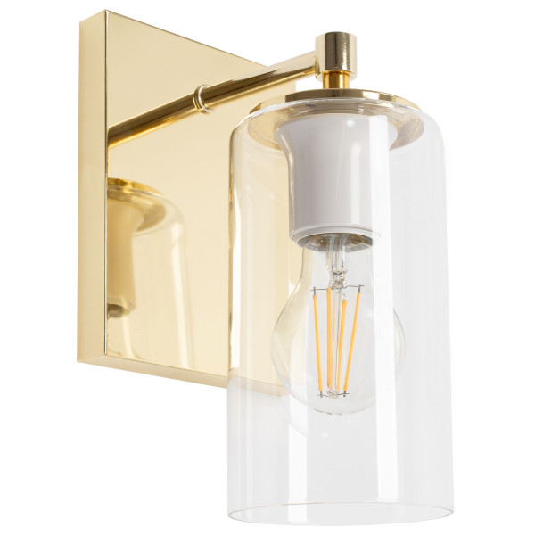 LAMPA ŚCIENNA KINKIET APP1224-1W Złota