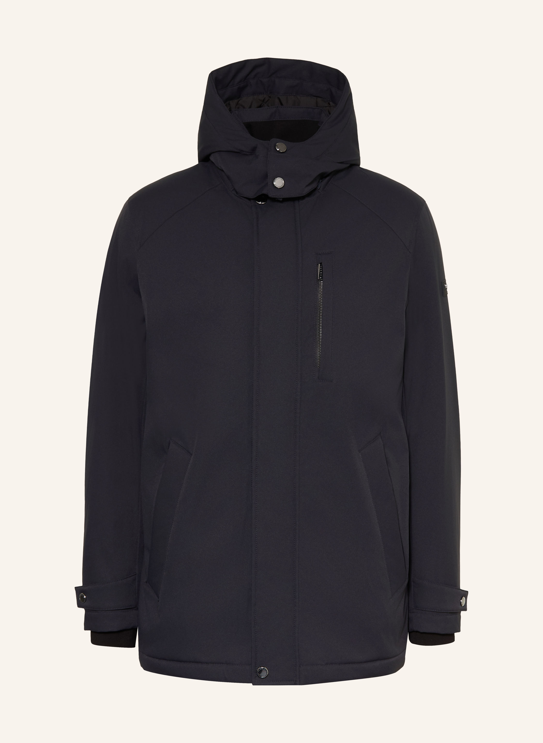 bugatti Parka mit abnehmbarer Kapuze