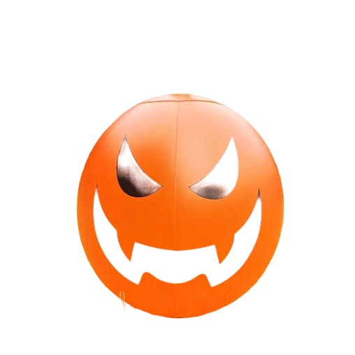 NNETM Remote Glow: Illuminated Inflatable Pumpkin