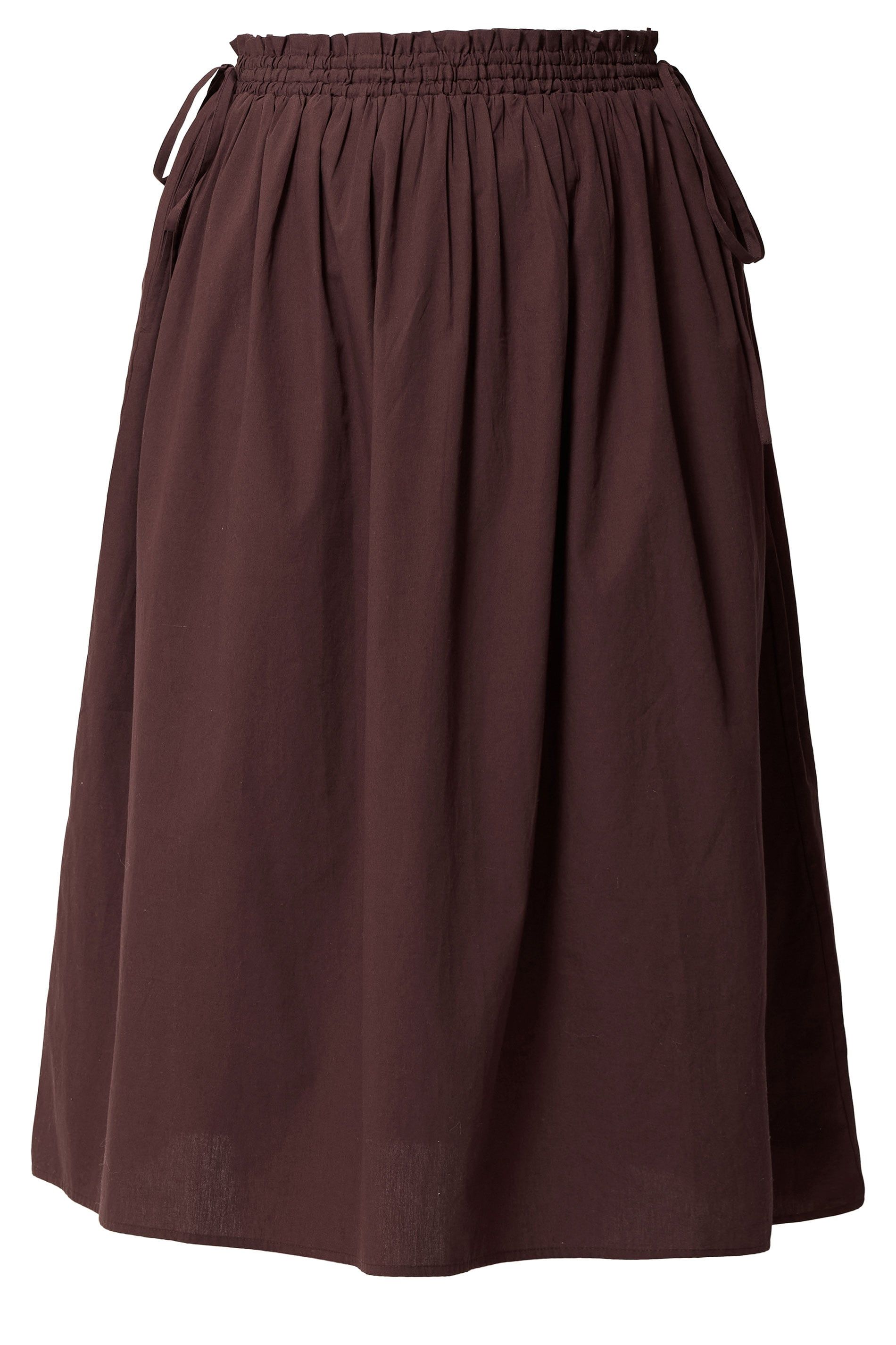 Yours Poplin Midi Skirt