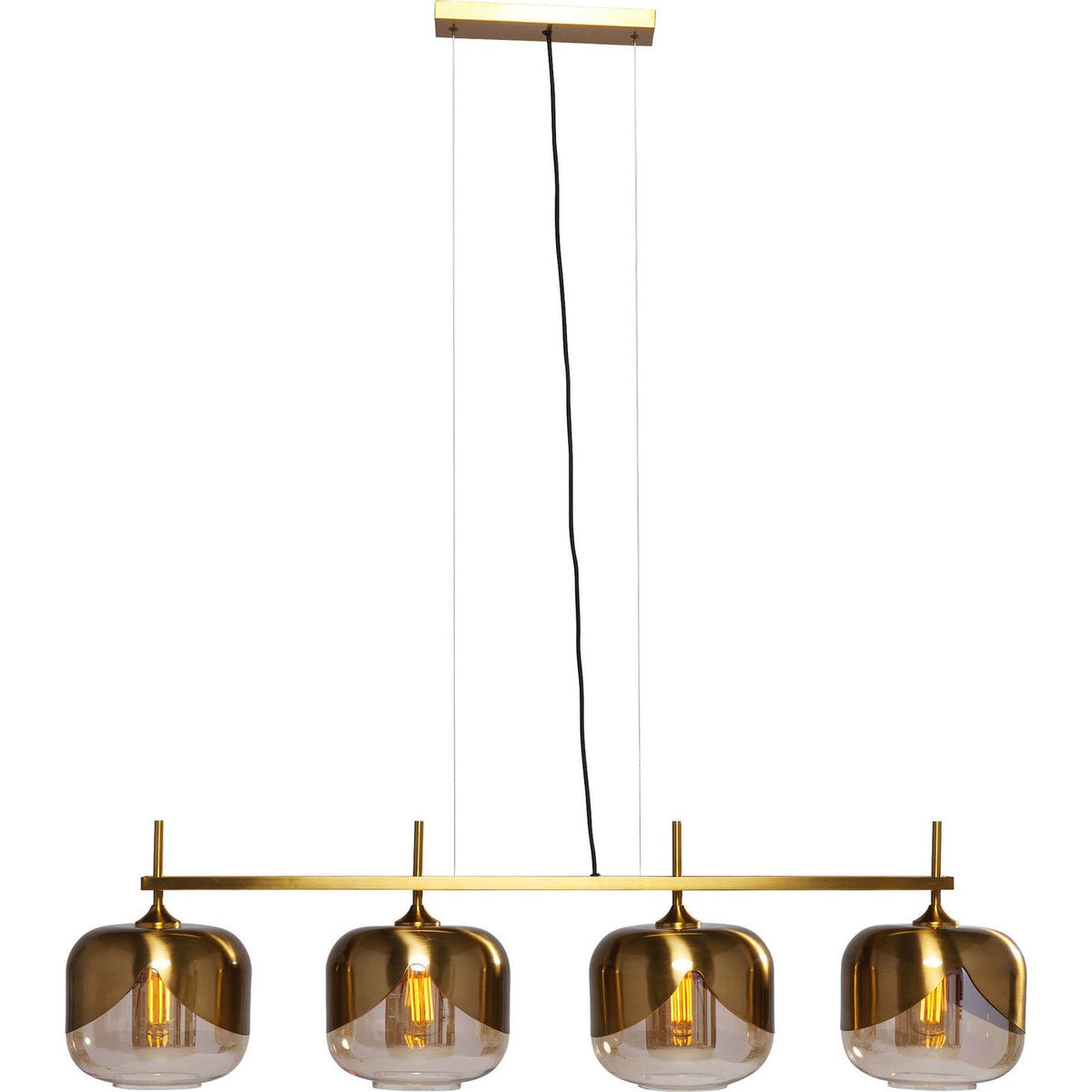 Kare Design Hanglamp Goblet Quattro goud
