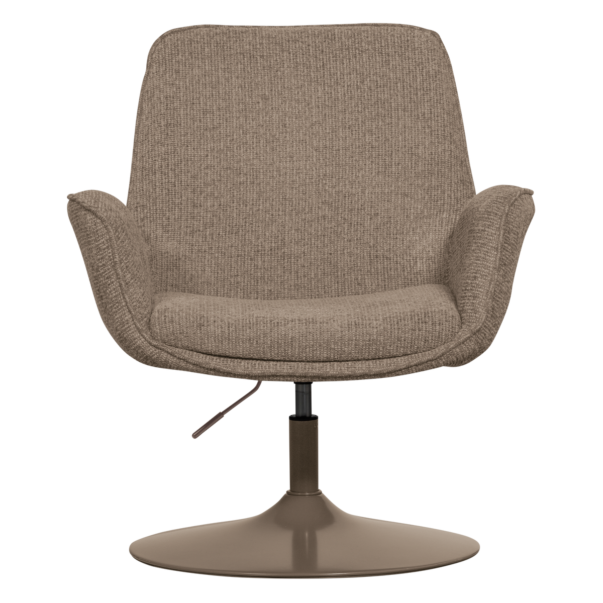 WOOOD verstelbare fauteuil Marten - Polyester - Zand - 91x79x76