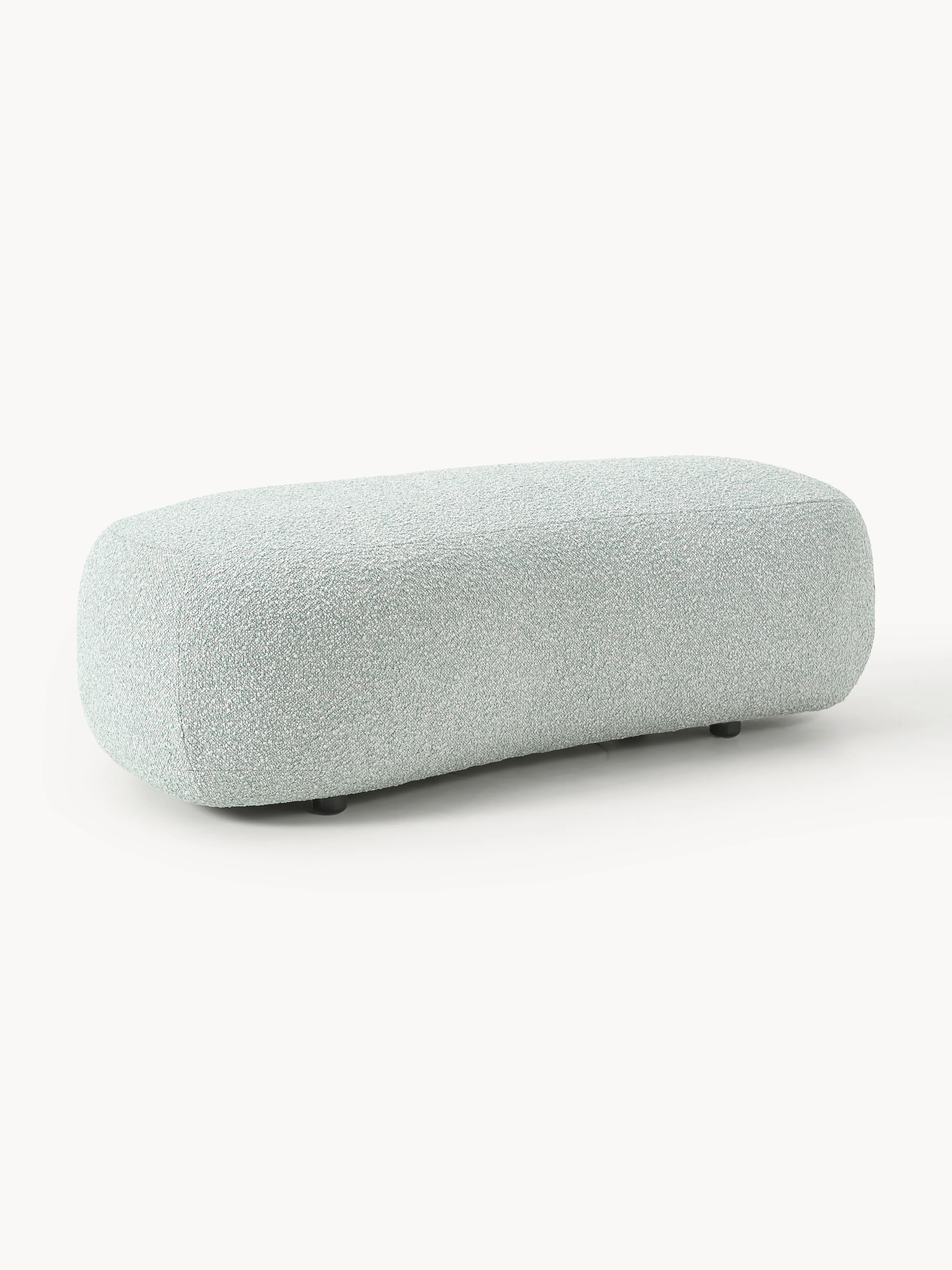 XL Sofa-Hocker Alba aus Bouclé
