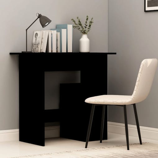 NNEVL Desk Black 80x45x74 cm Chipboard
