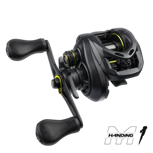 NNEOBA M1 Baitcast Fishing Reel 8KG Drag Right Hand Black