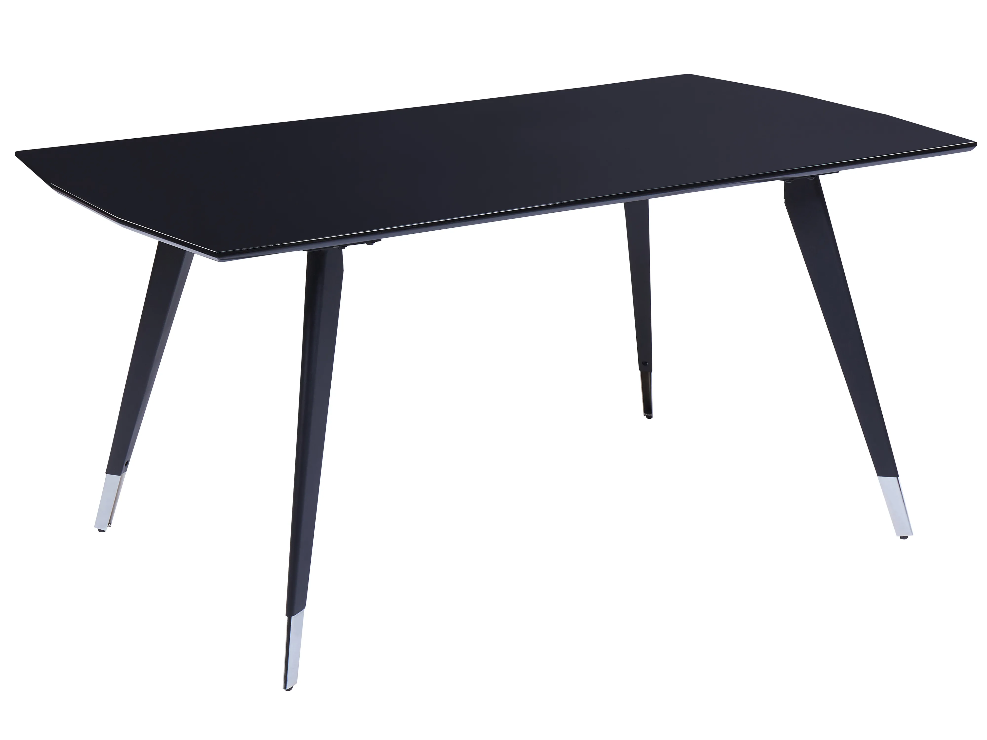 Dining Table MOSSLE Black 160 cm 90 cm