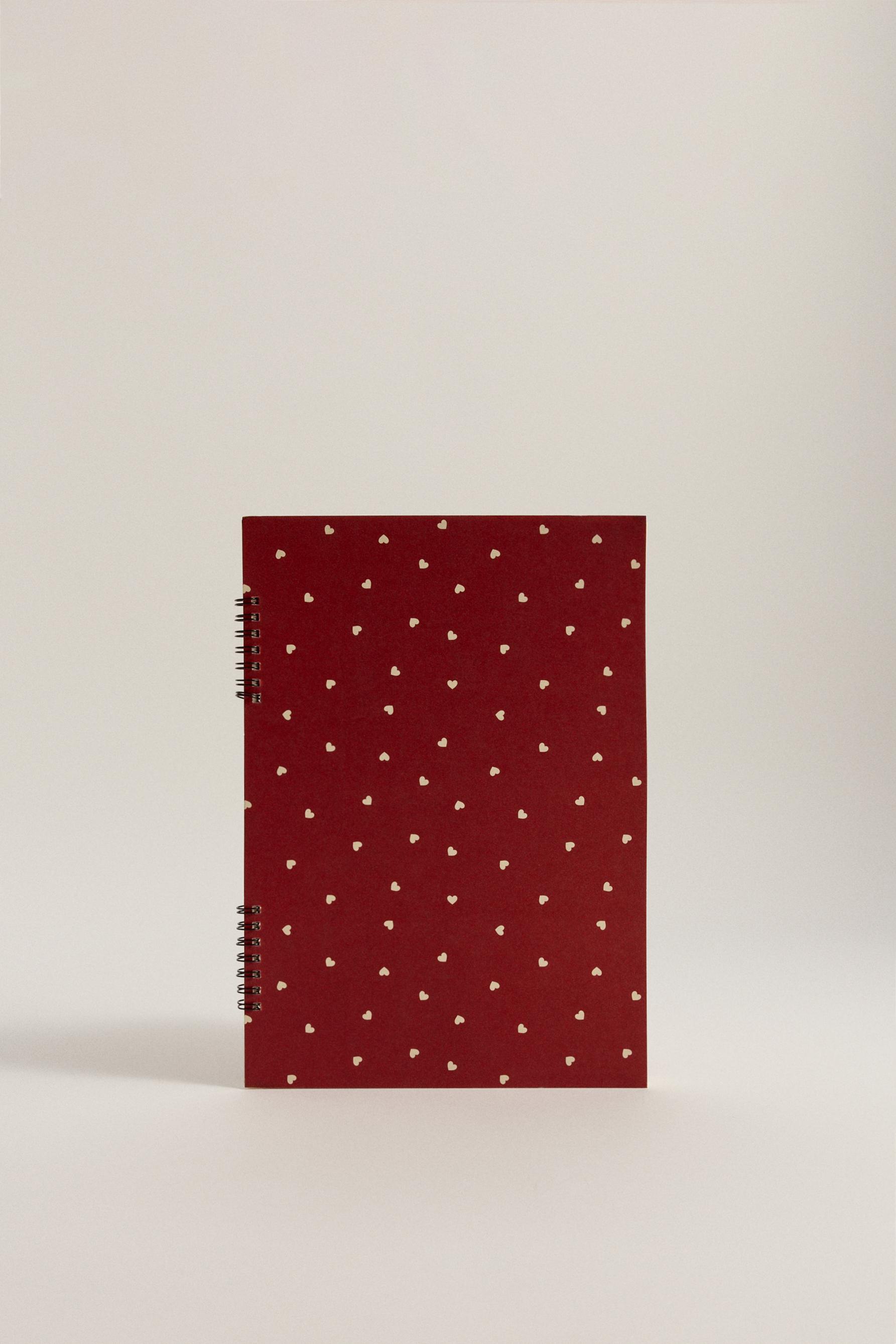 Libreta A4 corazones