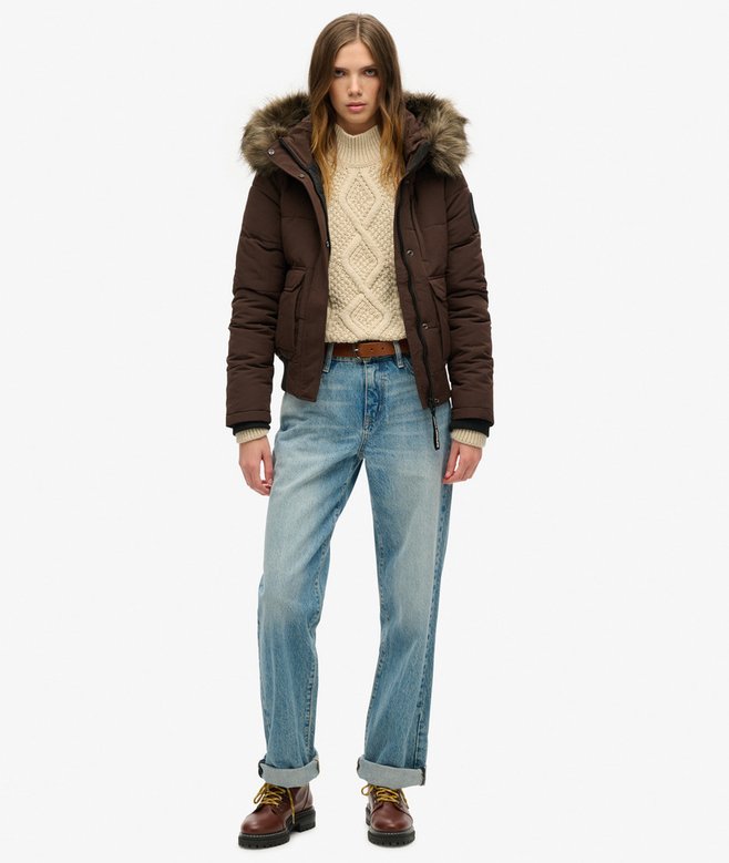 Everest Hooded Bomber Jacket