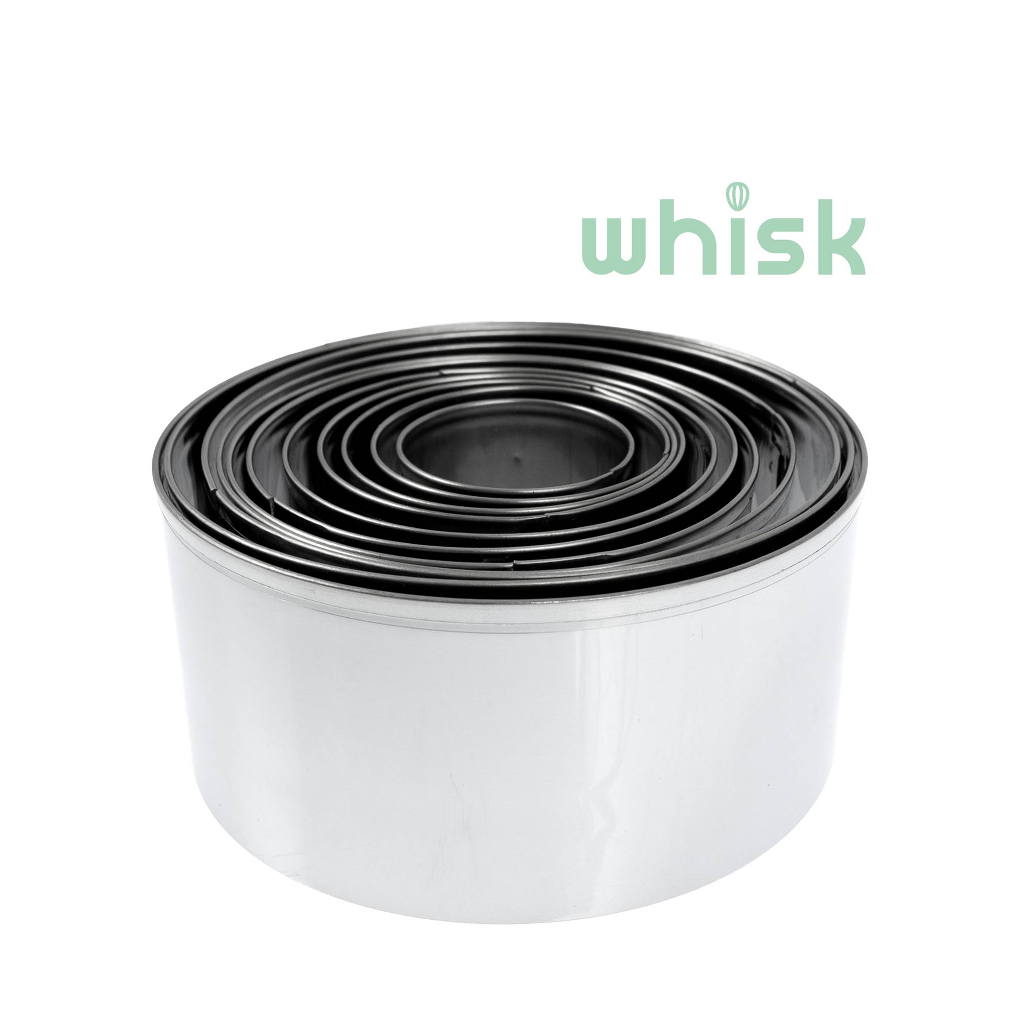 Whisk Circle Nested Cutters 11 Pieces