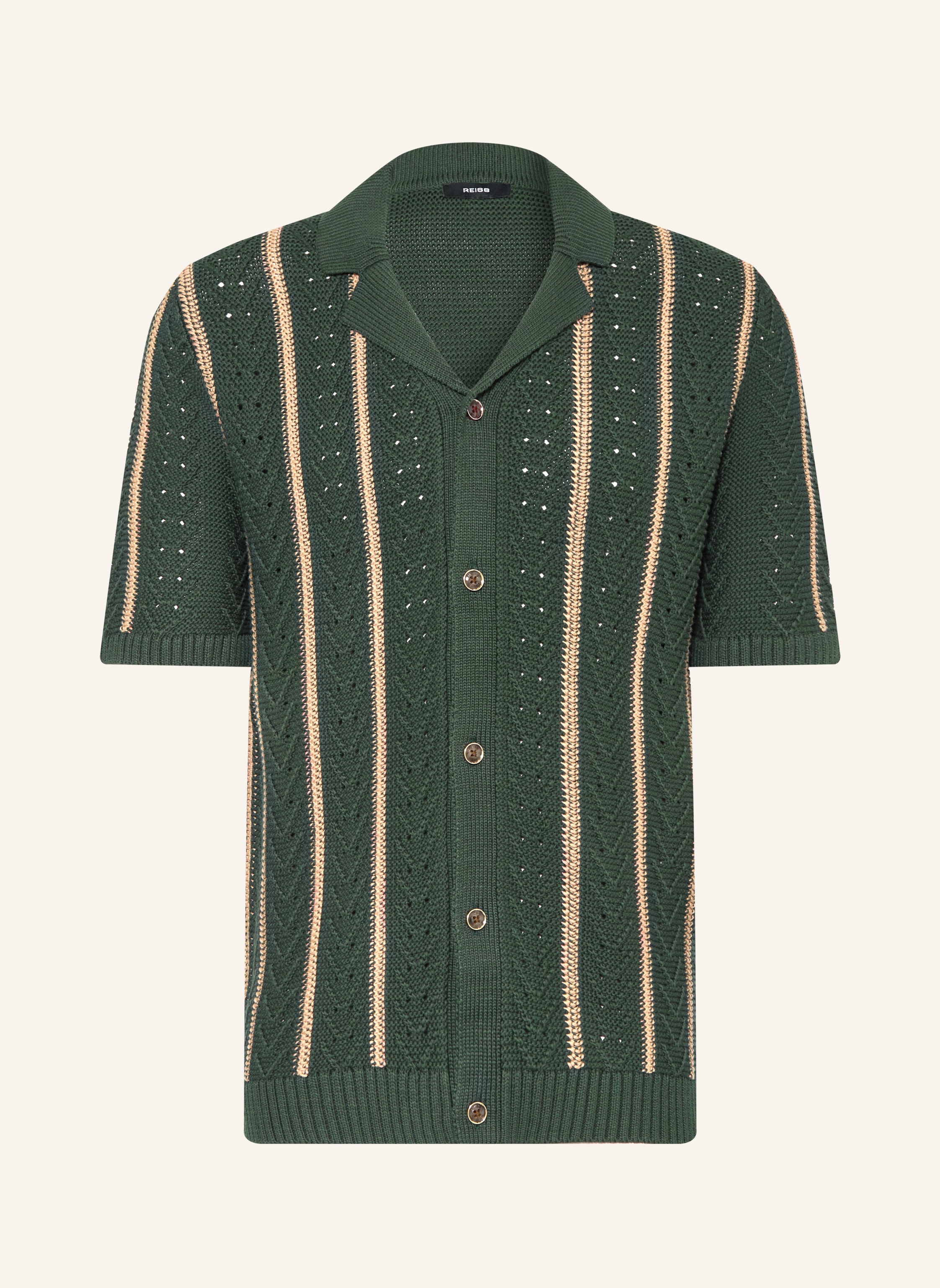 REISS Strickhemd ELLINGHAM Slim Fit