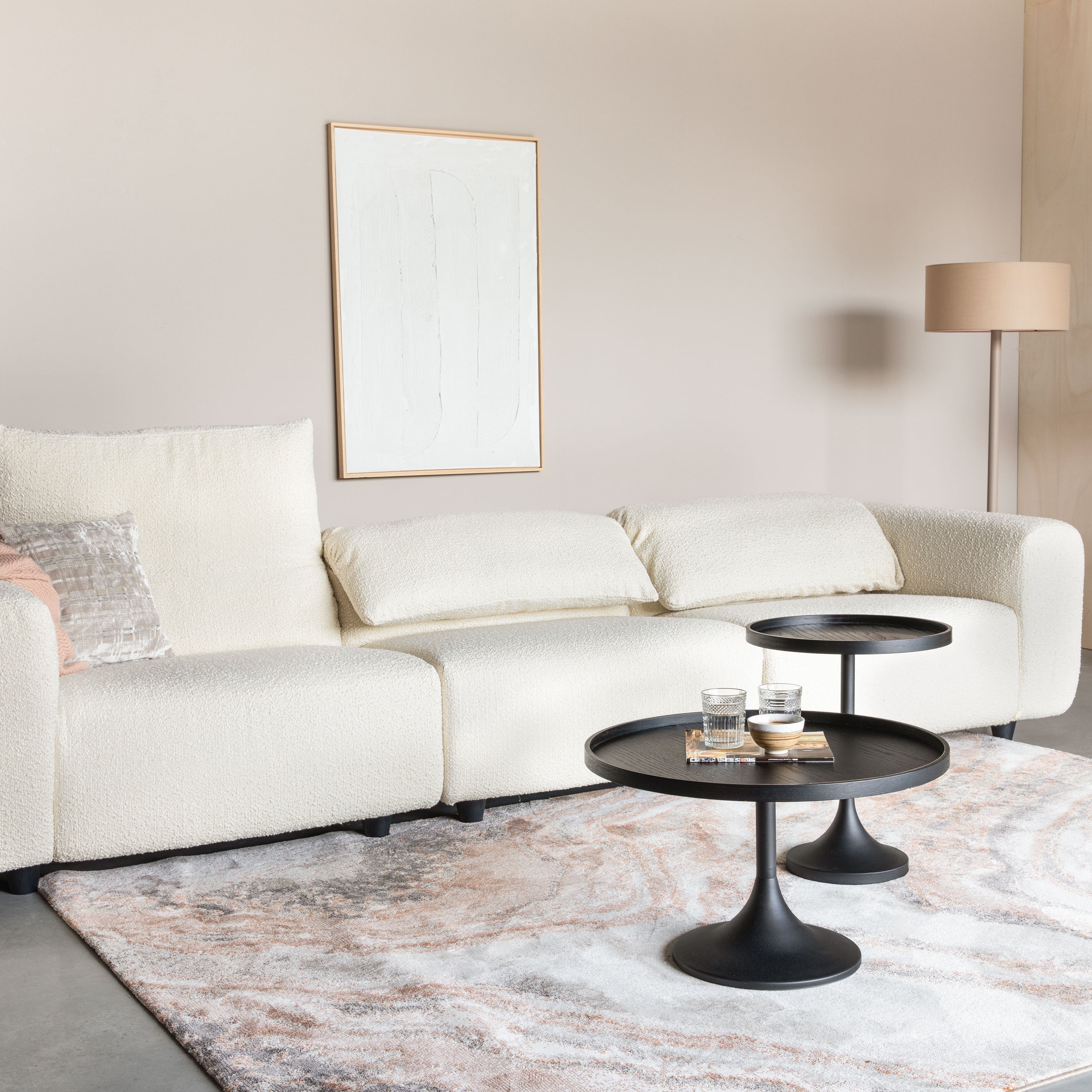 Zuiver Wings 4,5-zitsbank - Natural