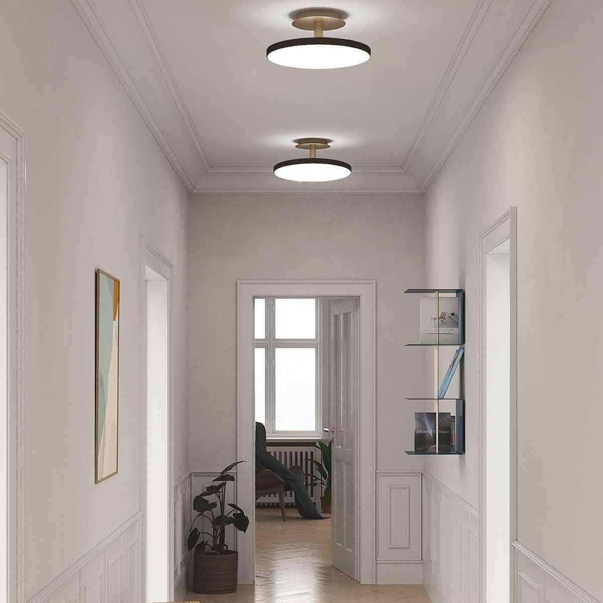 Umage Asteria Up Plafondlamp Medium - Black