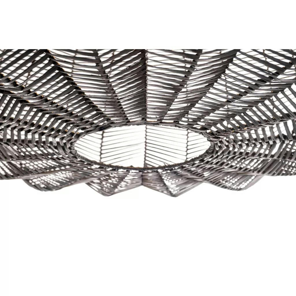 - Suspension en rotin noir forme fruit