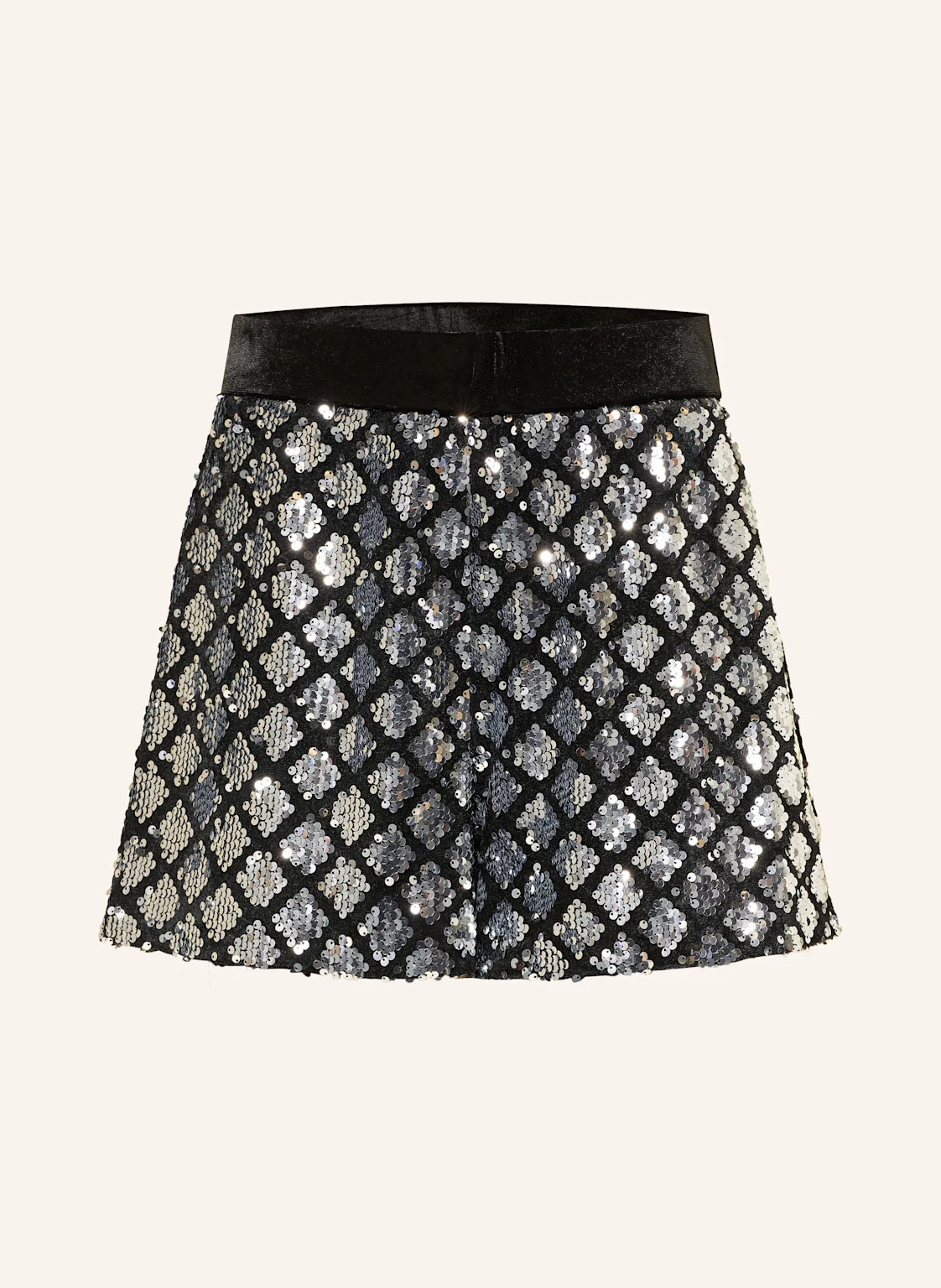 RIANI Nickishorts mit Pailletten