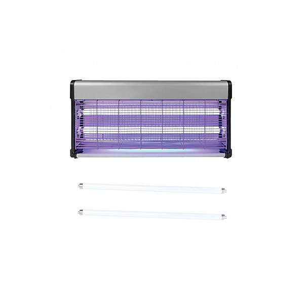 PackDestructeurs d'insectes Electrique 40W Anti-Moustique   2 tubes PEREL