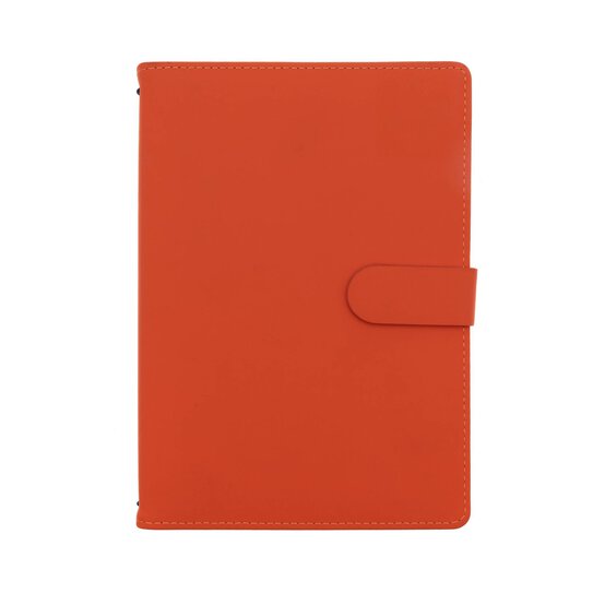 Orange Planner with Notebooks A5