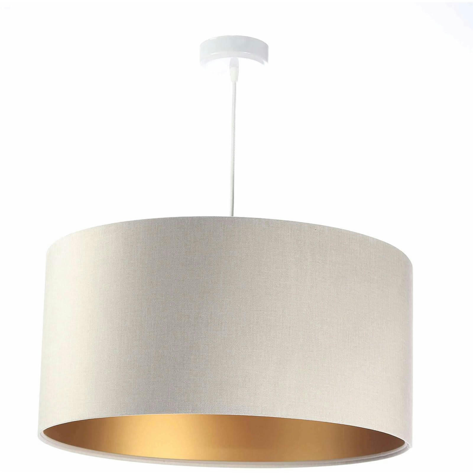 GLAM - Suspension Tissu Beige