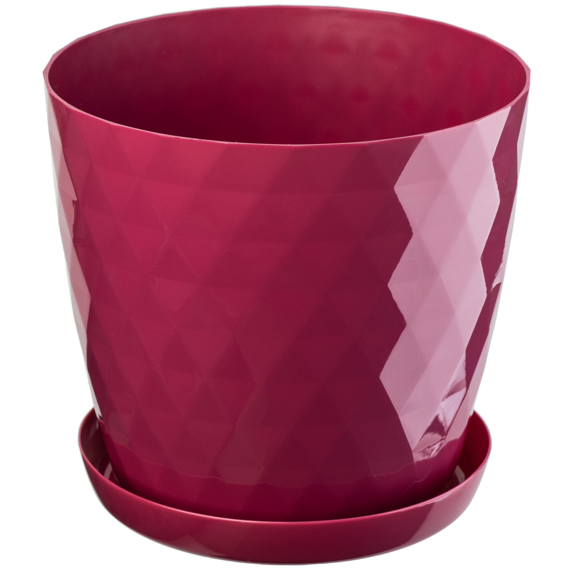 Doniczka Osłonka z Podstawką Donica 14cm 9x Kolor