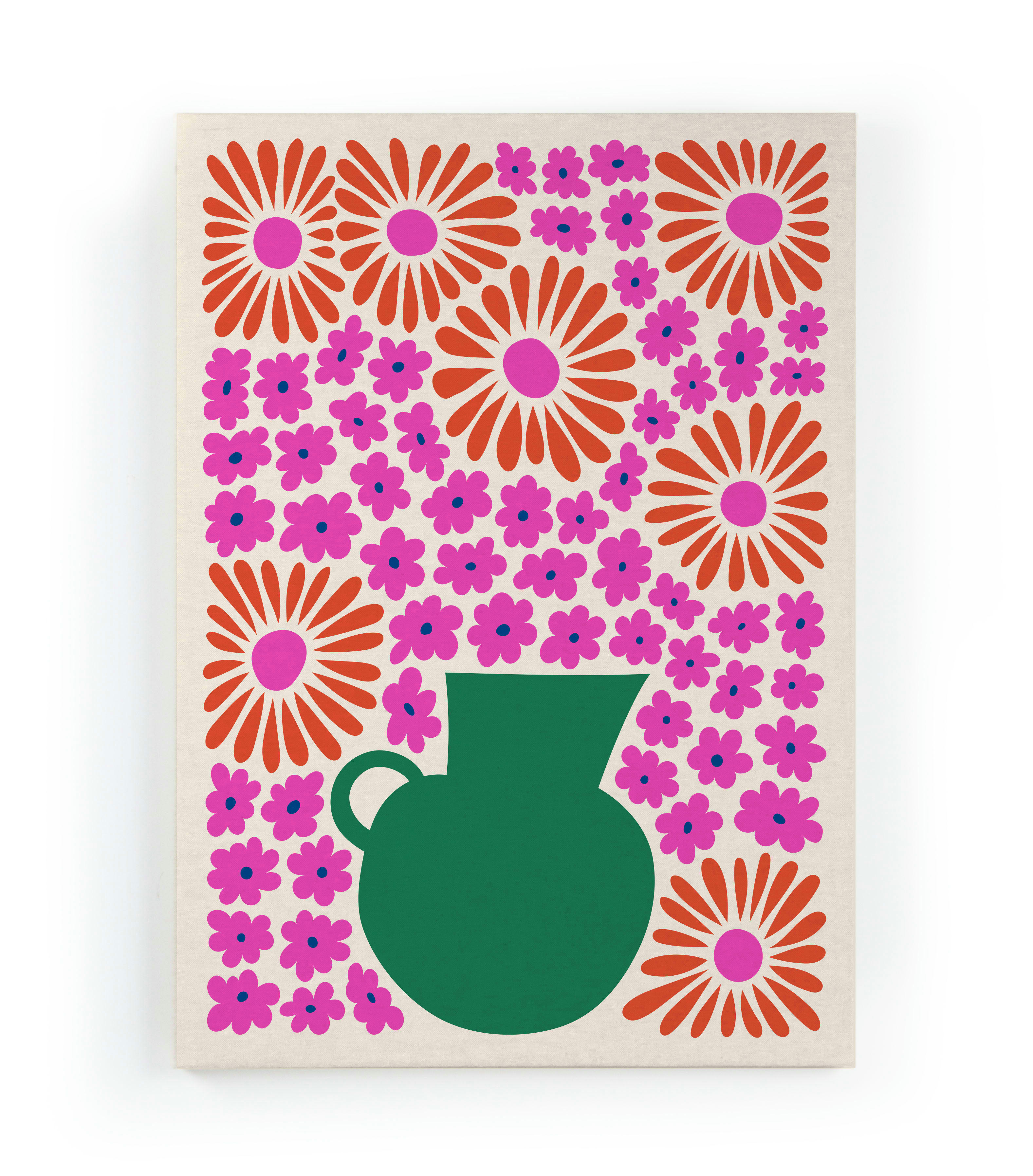 JAR - Peinture sur toile 60x40 imprimé HD pot