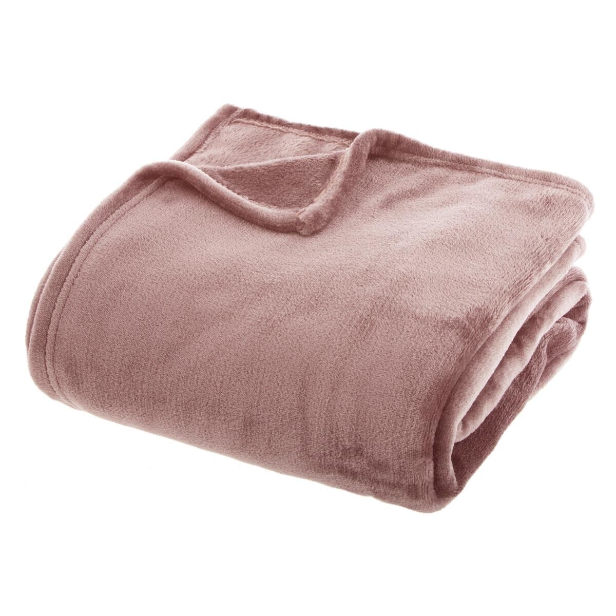 Flannel plaid Pink, 180x230 cm