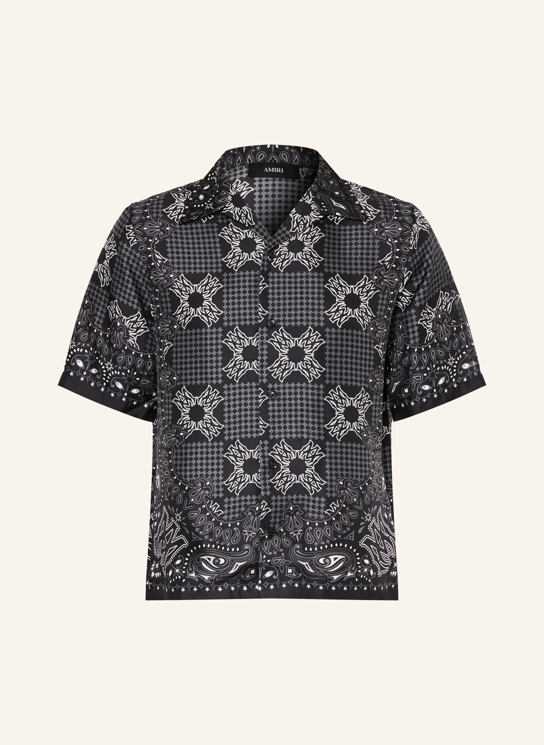 AMIRI Resorthemd Comfort Fit aus Seide