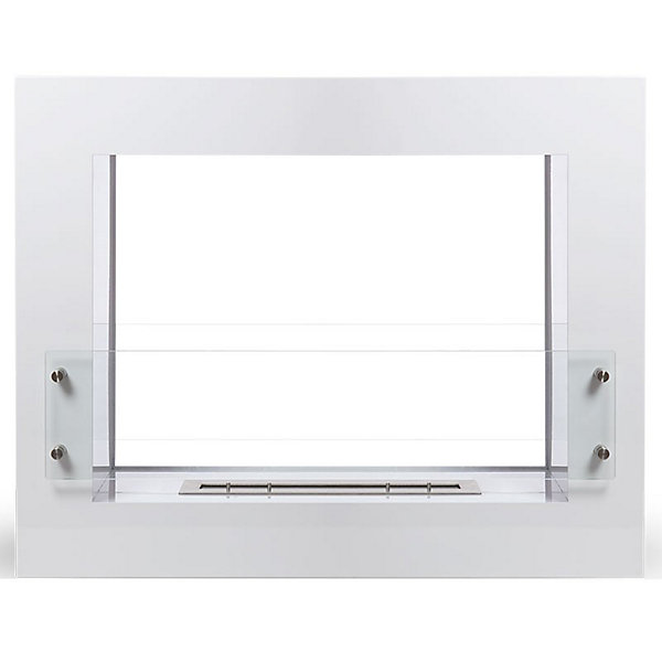 Cheminée éthanol Boston - Blanc - 3L/6.5kW