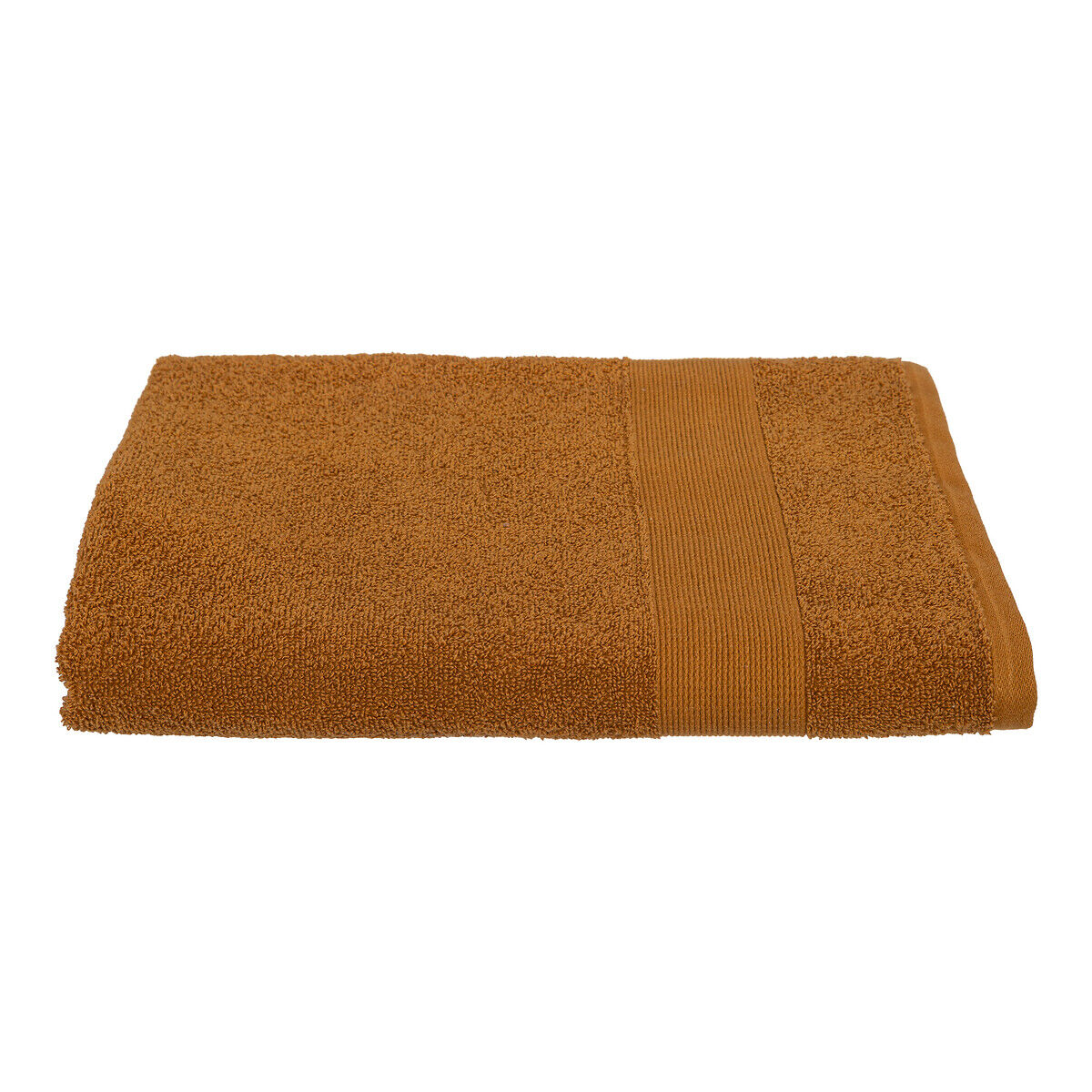 Toalha lençol de banho PRAIA castanha 100x150cm