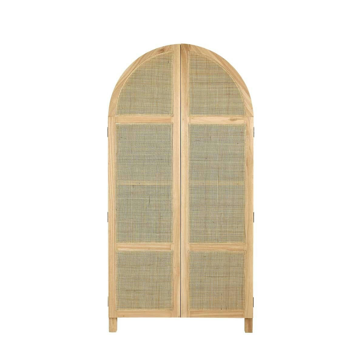 MAËL - Armoire en mindi massif 190 cm