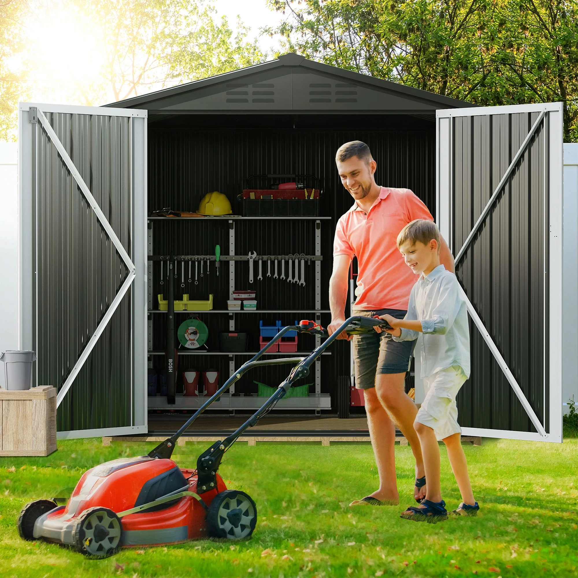 6 X 4FT Outdoor Storage Shed - 6*4 FT